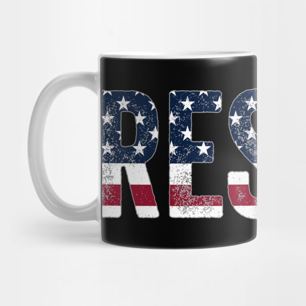 Resist USA Flag – Anti-Trump Political Activism Protest by ArtistTee ⭐⭐⭐⭐⭐